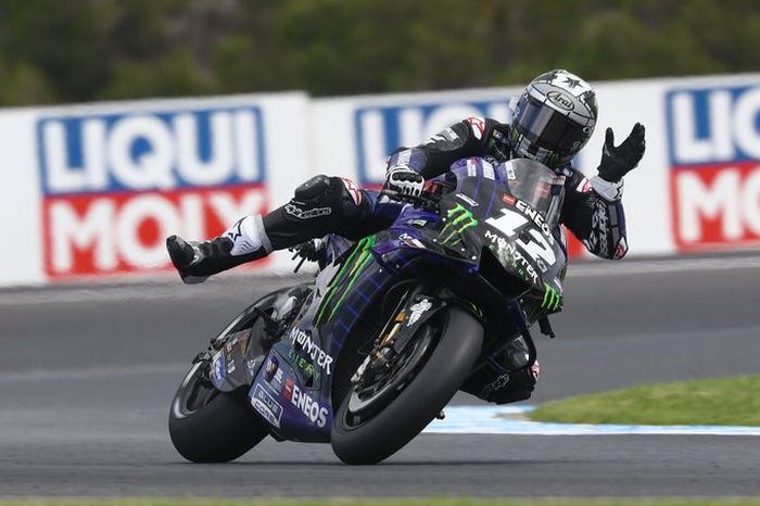Maverick Vinales tercepat di FP3 MotoGP Australia 2019