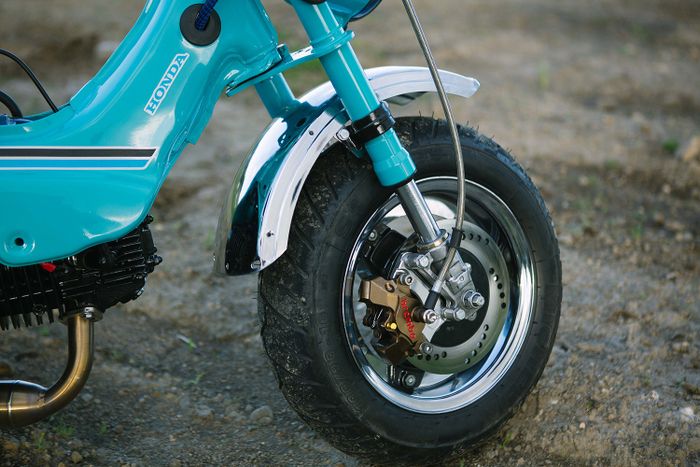 Sudah pakai rem cakram dong