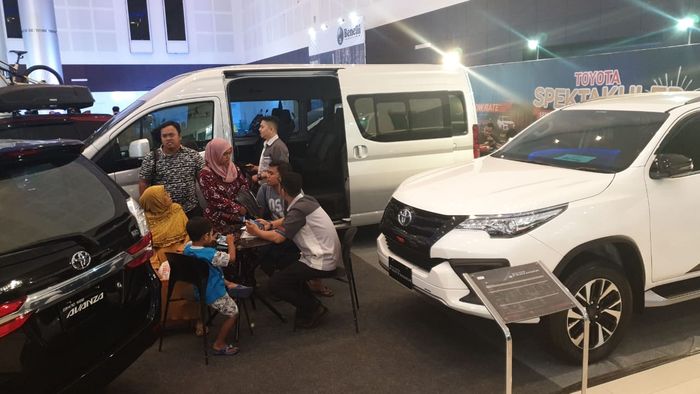 Line-Up Toyota di gelaran IIMS Surabaya 2019