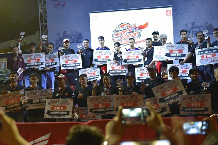 Para juara Honda Modif Contest 2019 Jakarta