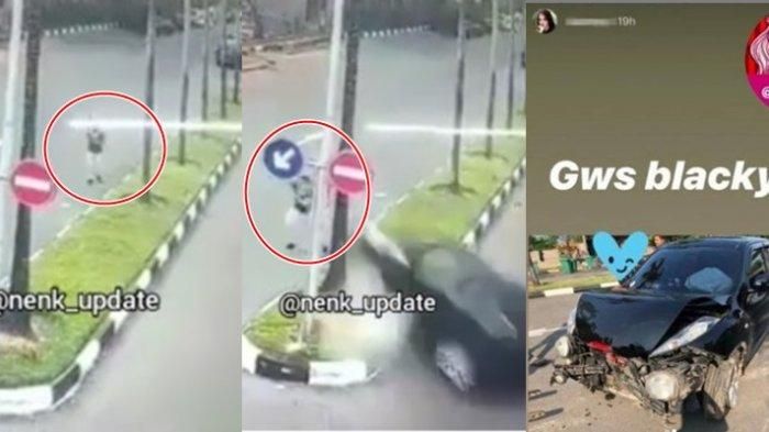 Nissan Juke yang diduga milik seorang selebgram