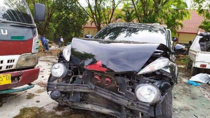 Kondisi Nissan Juke yang rusak parah