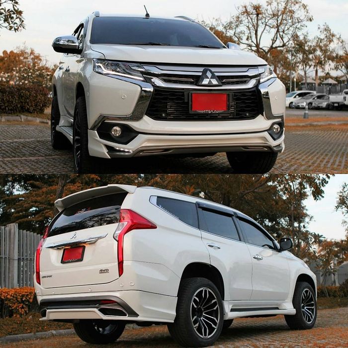 Pajero Sport dengan body kit Ativus