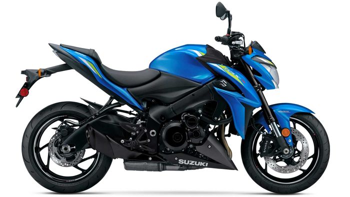 Suzuki GSX-S1000 2020 yang memiliki kelir Metallic Triton Blue