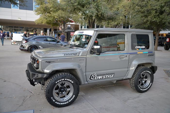 Modifikasi Suzuki Jimny Siera pakai turbo