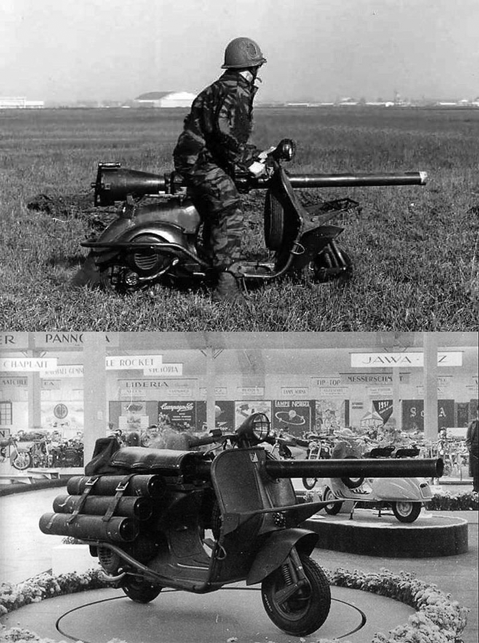 Vespa 150 TAP digunakan Angkatan Perang Prancis di Aljazair