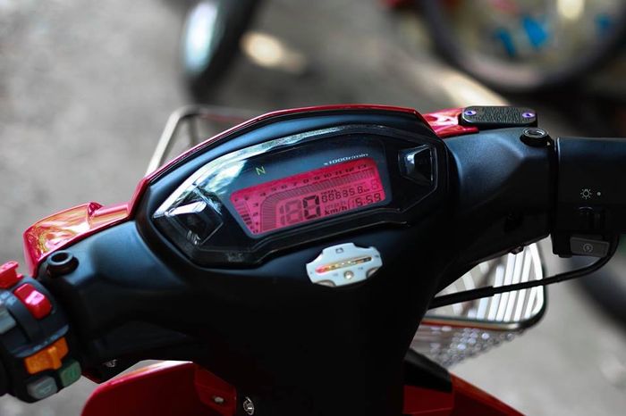 Speedometer jadi full digital gara-gara pakai punya Honda MSX 125