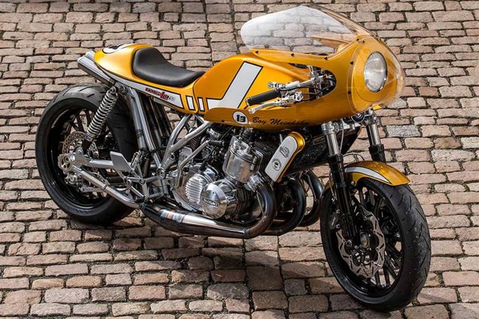 Motor ini semakin istimewa karena memakai rangka buatan Fritz Egli