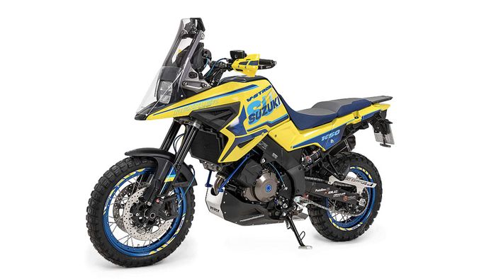 Suzuki V-Strom 1050  versi Dakar Style Desert Racer.