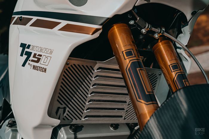 Garpu depan diupgrade dengan produk Ohlins