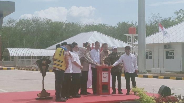 Peresmian tol Terbanggi Besar-Kayu Agung