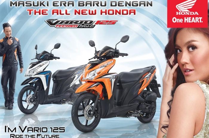 Honda Vario Techno 125 pakai mesin injeksi PGMFI