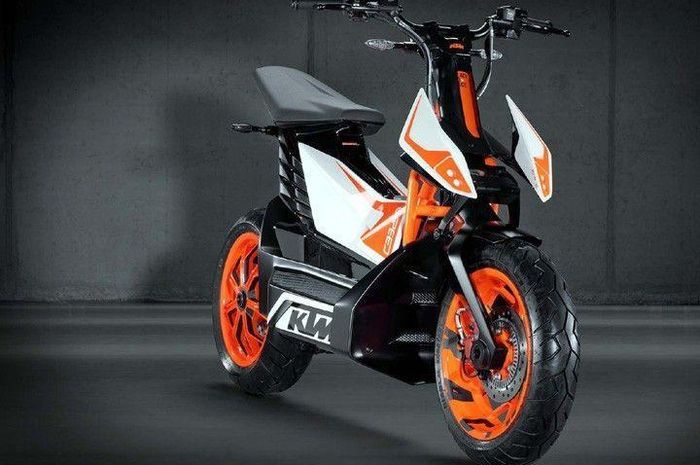 KTM E-Speed, skuter listrik dengan aura khas KTM