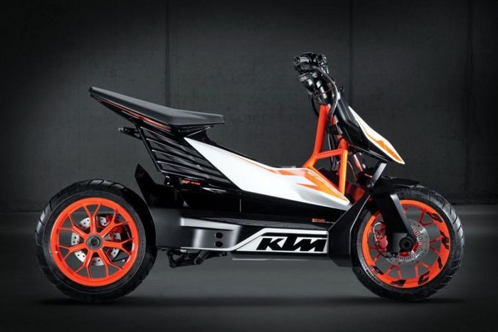 KTM E-Speed, skuter listrik dengan aura khas KTM