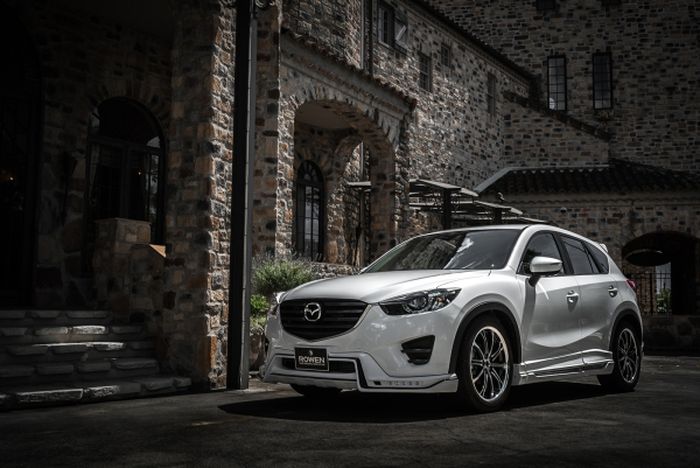 Modifiksi Mazda CX-5 lawas hasil garapan Rowen
