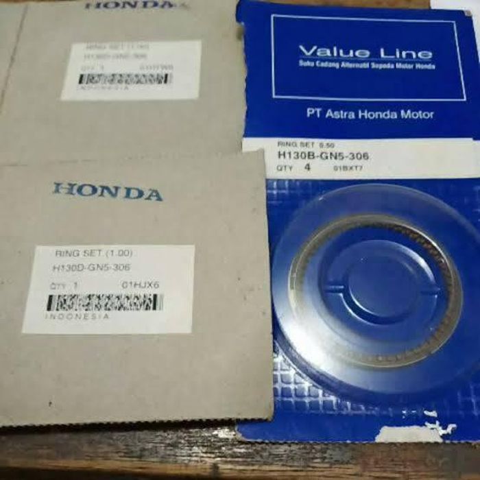 Ilustrasi suku cadang asli Honda Value Line