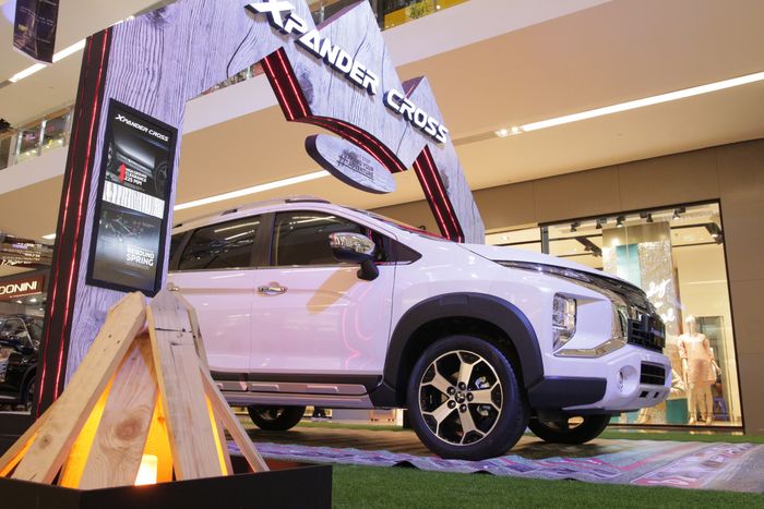 Mitsubishi Xpander Cross  memiliki ground clearance yang tinggi