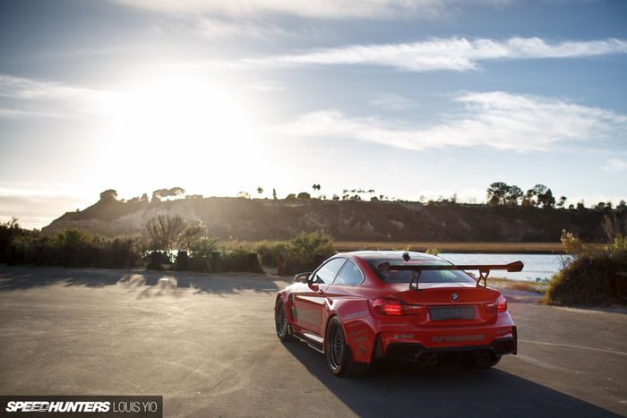 Tampilan belakang diubah jadi sporti