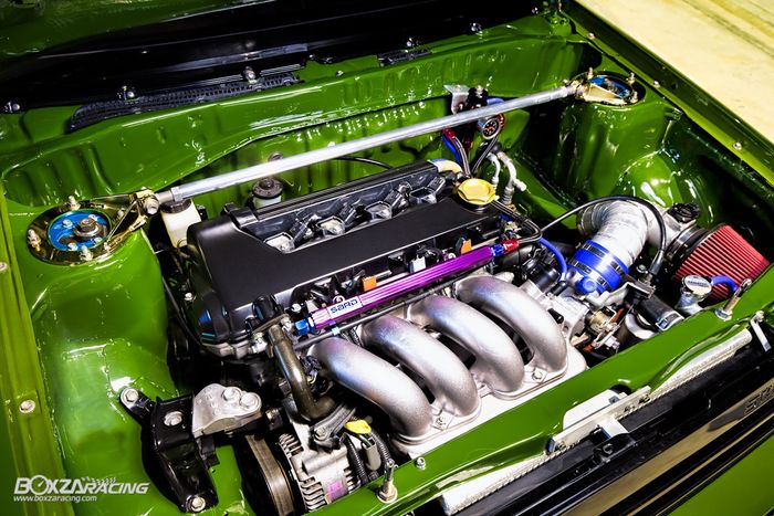 Mesin dibuat clean dan 'jeroannya' diupgrade