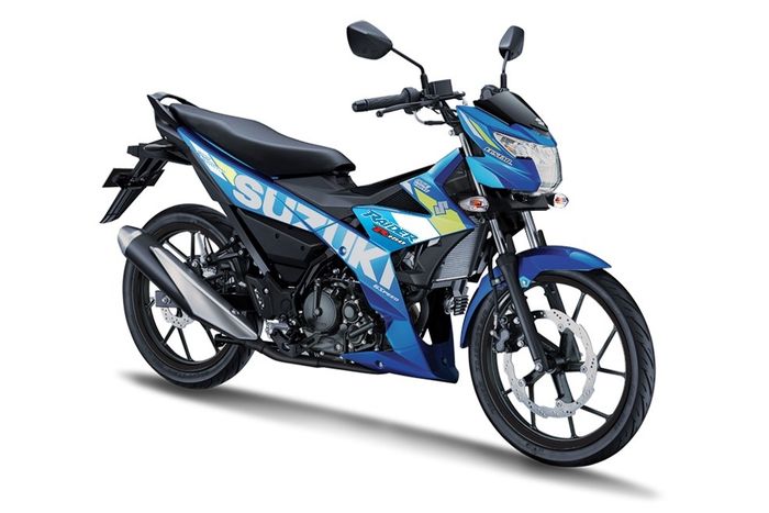 Suzuki Raider R150 Biru hitam