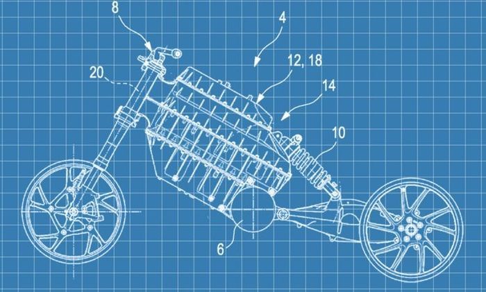 Desain motor listrik BMW yang tersebar.