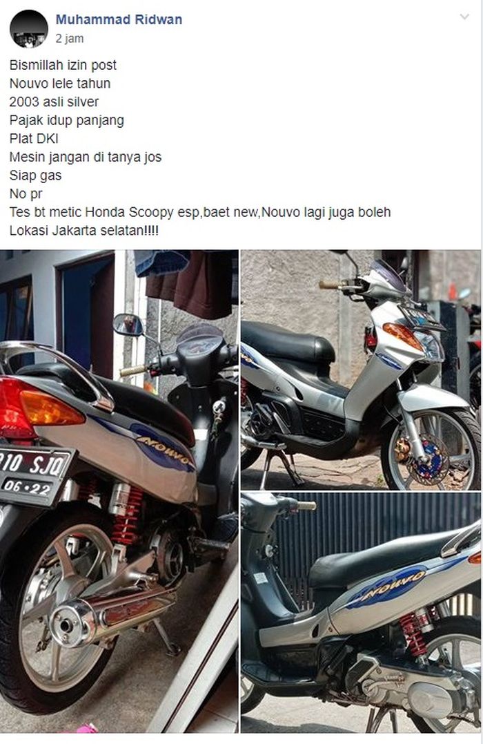 Yamaha Nouvo 2003