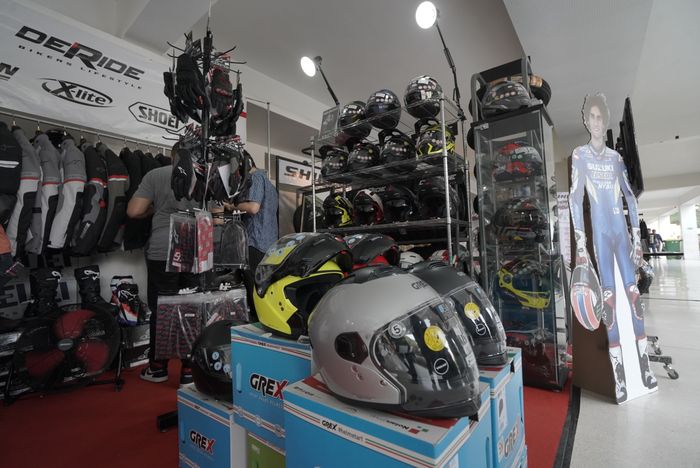 Ada juga produk apparel di IIMS Moto Bike Expo 2019