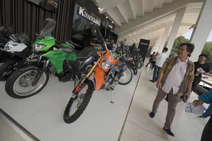 Booth Kawasaki di gelaran IIMS Moto Bike 2019
