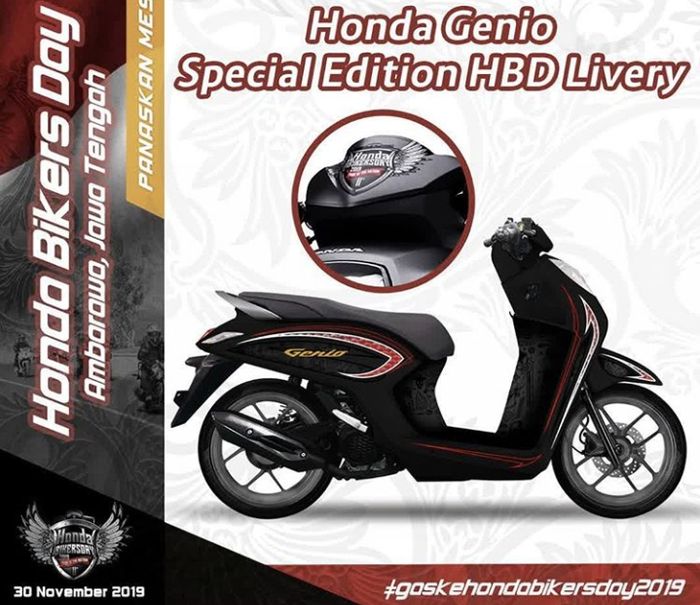 Honda Genio Sepecial Edition HBD Livery