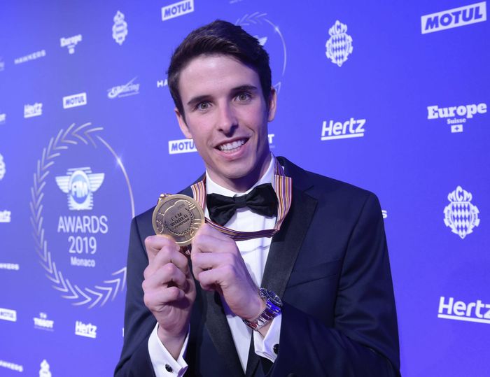 Alex Marquez dalam FIM Awards 2019