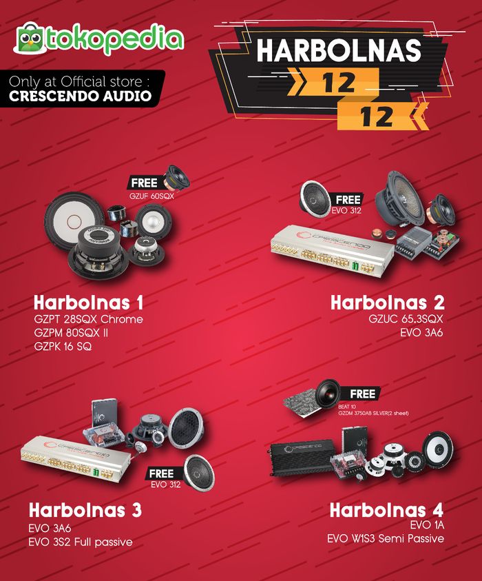 Promo Harbolnas dari Audio Plus.