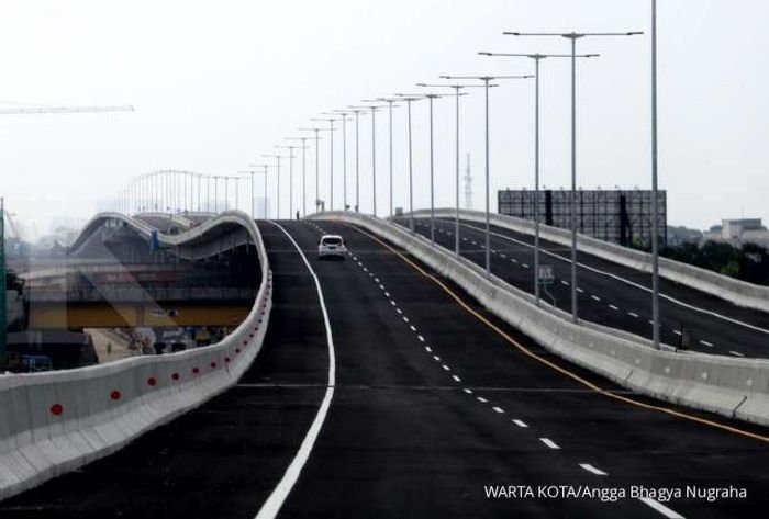 Tol layang dan tol elevated Jakarta-Cikampek