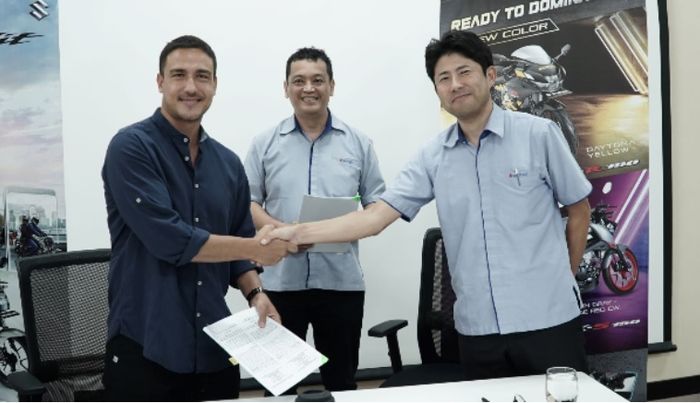 Hamish Daud kerja sama kembali dengan Suzuki.