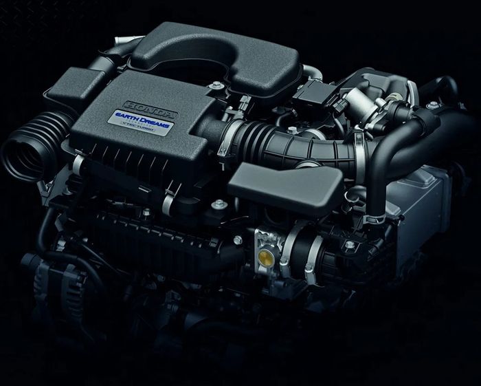 Sosok mesin P10A2, mesin turbo 1000.cc 3 silinder dengan tenaga 122 dk dan torsi 173 Nm yang disematkan di Honda City 2020.