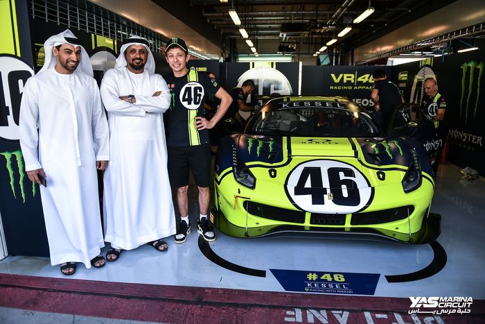Valentino Rossi ikut balap ketahanan 12 Hours of Abu Dhabi