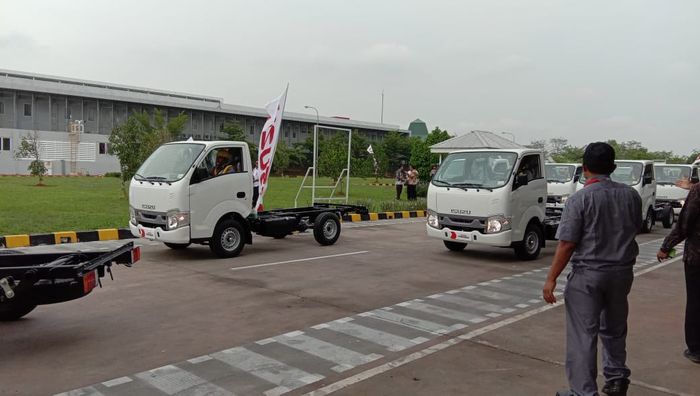 Isuzu Traga yang akan diekspor ke Filipina