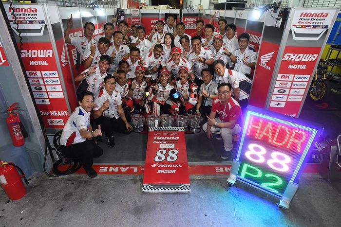 Honda Asia Dream Racing with Showa berhasil meraih podium 2 di Sepang 8 Hours 2019