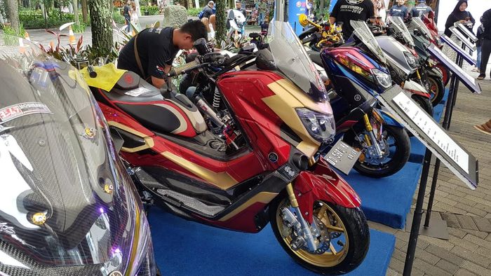 Persaingan ketat di segmen Yamaha NMAX diwarnai kontes modifikasi digital All New NMAX 155