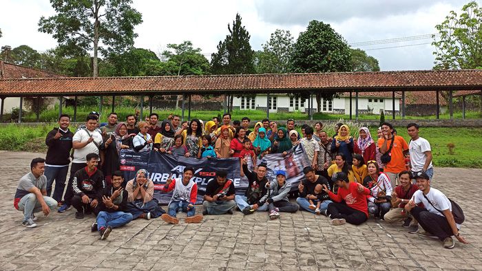 Peserta ADV150 Urban Exploride Yogyakarta datang dari berbagai komunitas