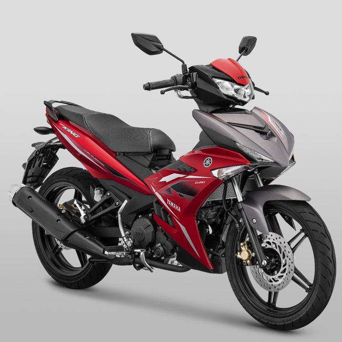 Aggressive Red. Warna baru Yamaha MX King 150 di penghujung 2019