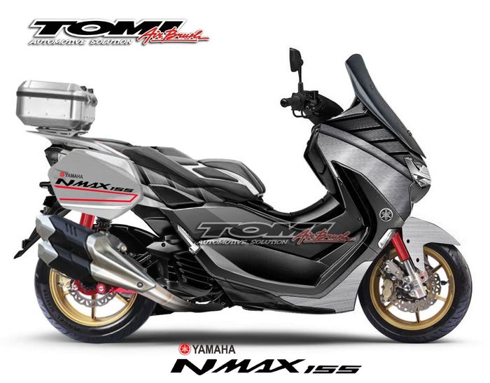 Modifikasi virtual Yamaha All New NMAX 155 