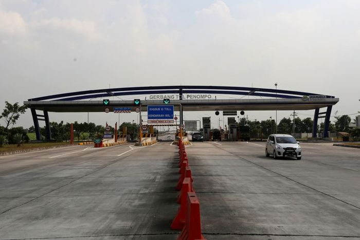 Gerbang tol Penompo, Mojokerto lokasi pengguna tol didenda Rp 1juta karena kehilangan e-Toll