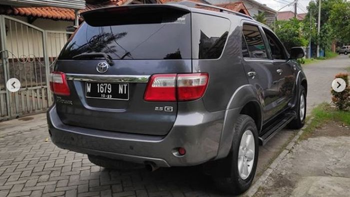 Toyota Fortuner G diesel tahun 2008