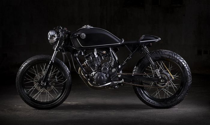 Basisnya motor satu silinder yang cocok buat inspirasi kustom motor di Indonesia nih