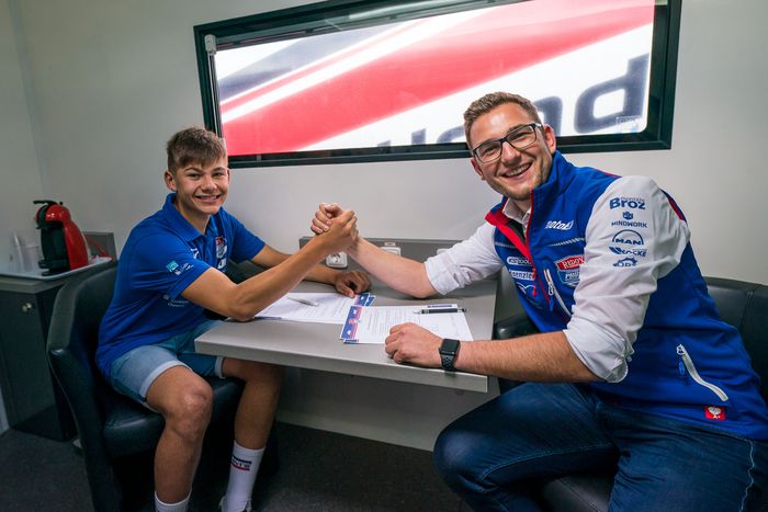 Barry Baltus mengikat kontrak dengan Redox Prustel GP