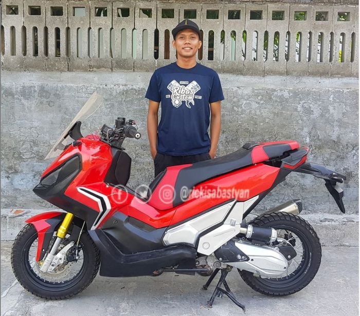 Honda V-ADV150, tiru konsep X-ADv750 asal Kediri