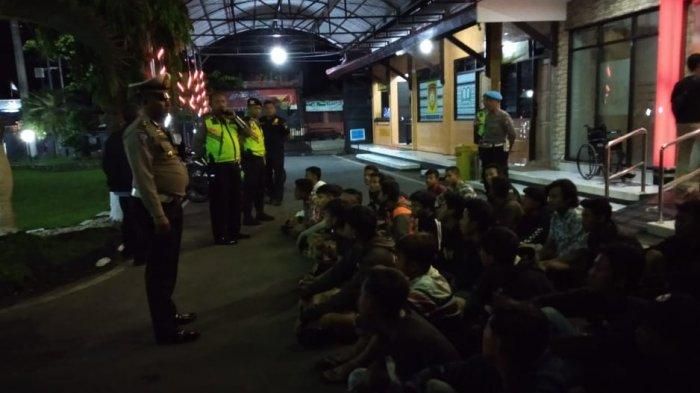 Razia Balap Liar di Kota Blitar