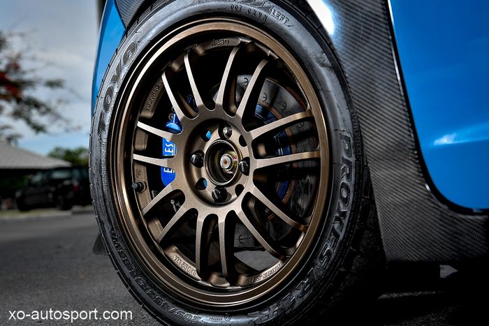 Pelek juga ikut ganti pakai Volk Racing RE30 16 inci