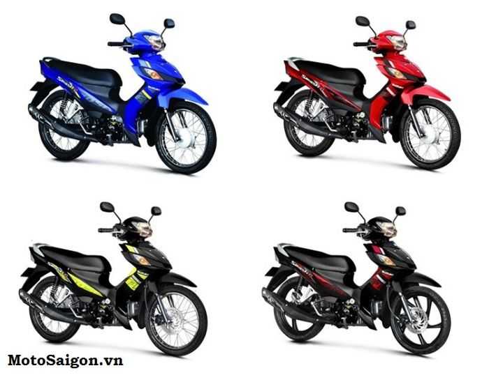 Pilihan warna Suzuki Smash Fi 2020