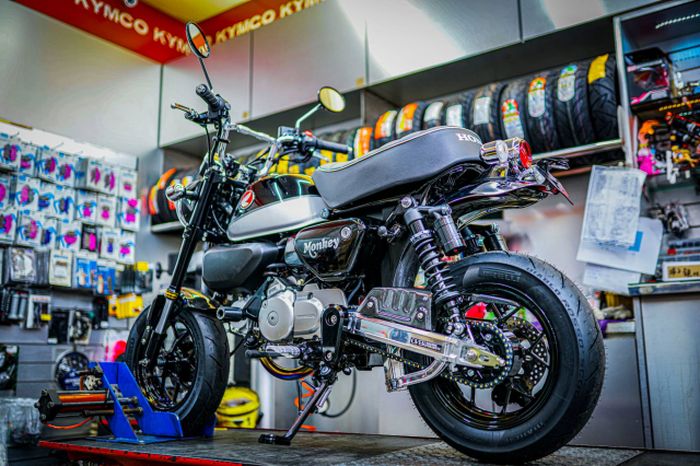Menarik banget kan Modifikasi Honda Monkey 125 ini